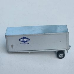 vintage Winross Overnite Transportation trailer