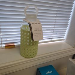 Apana Glass Water Bottle