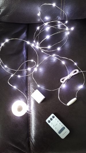 Photo 33 ft led string light with remote control