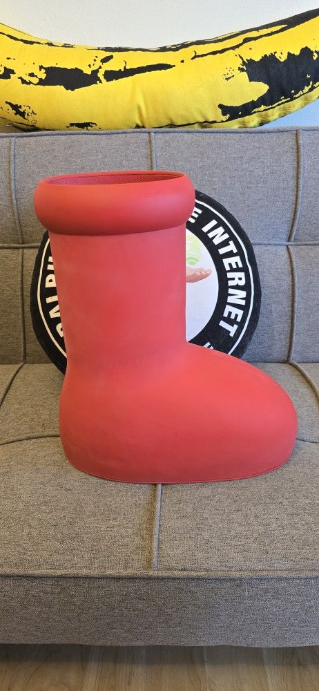 Big Red Boot Size 12