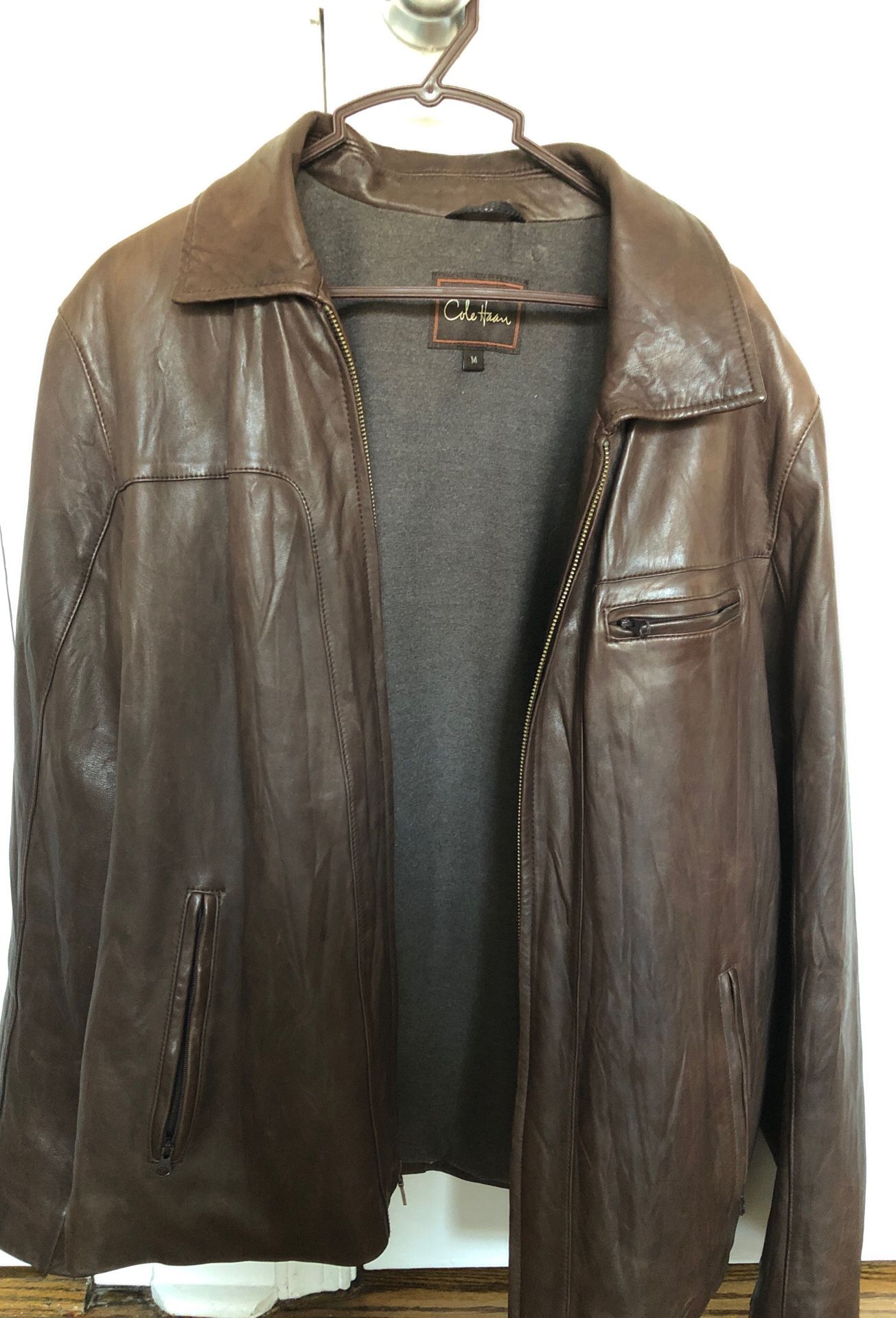 Medium Cole Haan leather jacket