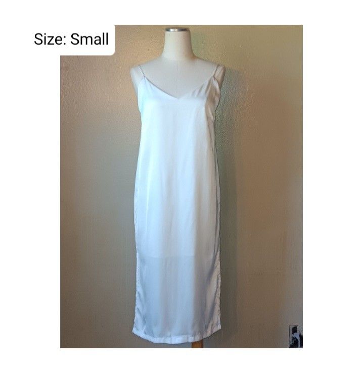 Ivory Slip Dress !