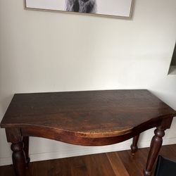 Solid Wood Entry Table