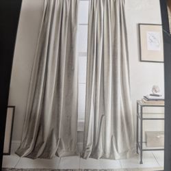 Velvet Window Panels