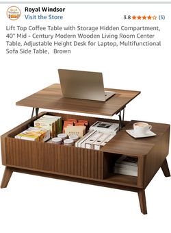coffee table with Storage