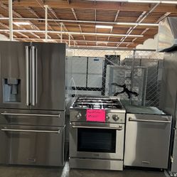 Thor Stainless Steel Kitchen Set Bundle Deal E0