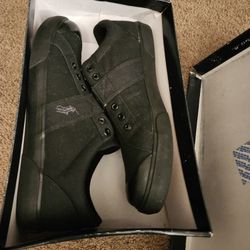 Polo Ralph Lauren Shoes Harold Canvas Black Sneakers size 12
