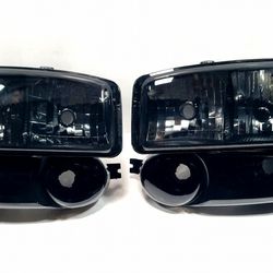 Headlights for 02-07 GMC Yukon Denali