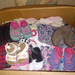 Baby Girl Clothes Box