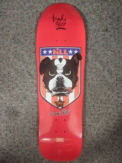 30 year anniversary Frankie Hill Hill Skateboards Autographed Bulldog 75/200 limited run