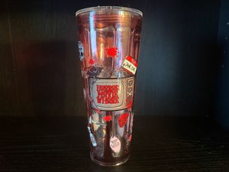 Horror Movie Tumbler Cup with Lid