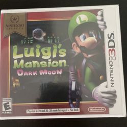 Luigi’s Mansion Dark Moon- 3DS 