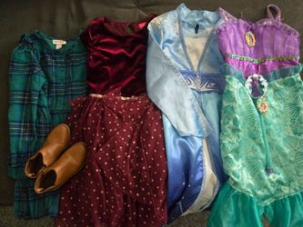Girls Dresses and accessories (size 4-6x, 8) - Disney costume, formal
