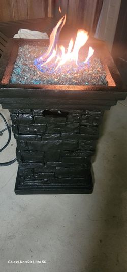 Propane fire pit