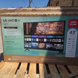 43UA71 43” Lg smart 4k led Uhd tv 