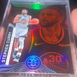 Stephen Curry 2021/2022 Panini Illusions Numbered 124/125 
