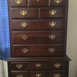 Two Piece Highboy Chest
