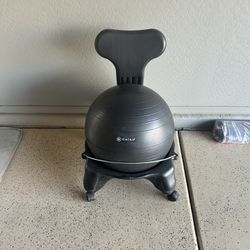 Yoga Ball With Chair 