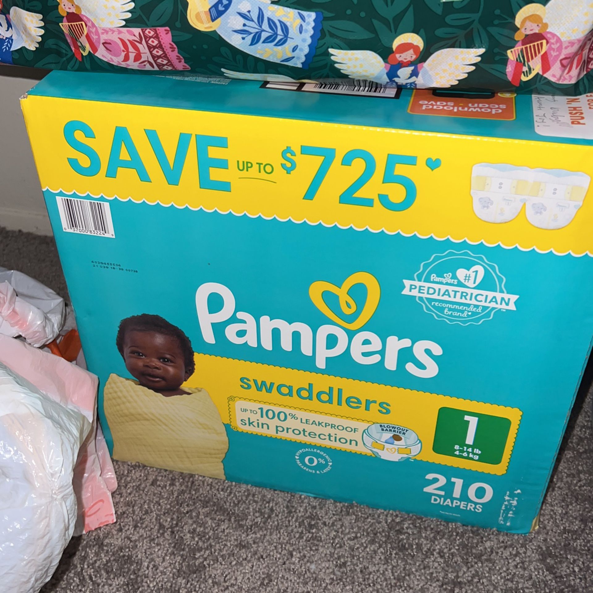 Size One 1 Pampers 