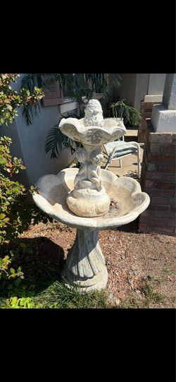 2 tier fountain