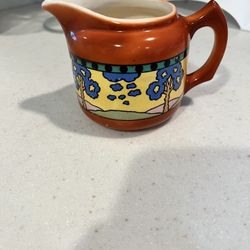Vintage Czeck Art Nouveau Creamer