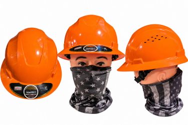 TrueCrest Orange Safety Hard Hat Type I Class C