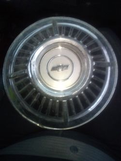 Vintage Chevy Hubcap
