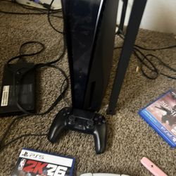 (MOVING SALE)PS5 & 240hz monitor disk version bundle  (black)