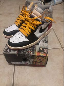 Jordan 1 union black toe size 9