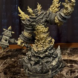 World of Warcraft Ragnaros Statue