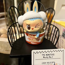  Pop mart The monsters wacky Mart Cup Noodles figurine