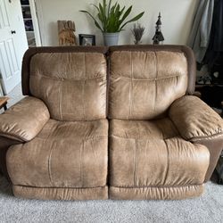 Dual Recliner Couch