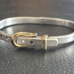 Silver Belt Bracelet 