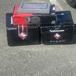 Speakers And Backup Camera