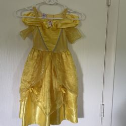 Belle Costume Size 2T Color Yellow 