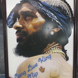 Nipsey Hussle Wall Frame!!