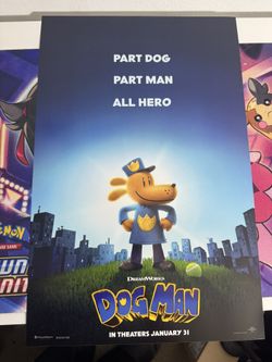 Dog Man Exclusive Regal Poster