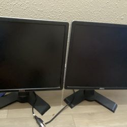 Dell Computer Monitors (price Negotiable)