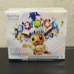 Pokemon Prismatic Evolution Elite Trainer Box