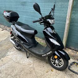 2023 Black Scooter 49cc With Upgrades