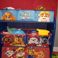 Paw Patrol Toy Storage & 2-in-1 Pull Out Sofa