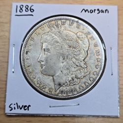1886 Morgan Dollar