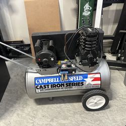 Campbell Hausfeld Cast Iron Series Made In USA 4HP 20 Gallon Air Compressor