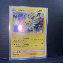 Jolteon - SWSH094 - Holo Promo Near Mint Pokemon Sword & Shield Promos 9FS