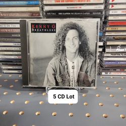 💿 (5) Kenny G CDs - Used