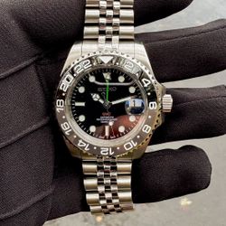 Seiko Bruce Wayne GMT Mod Watch - UNWORN