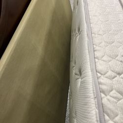 Great Deal Wood frame Twin Bed With Base Board  Can Have mattress