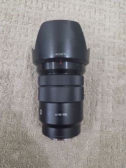 Sony G OSS 18-105mm camera lens!