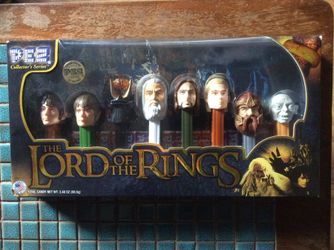 New Pez Lord of the Rings Set