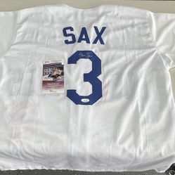 AUTOGRAPHED DODGERS JERSEY